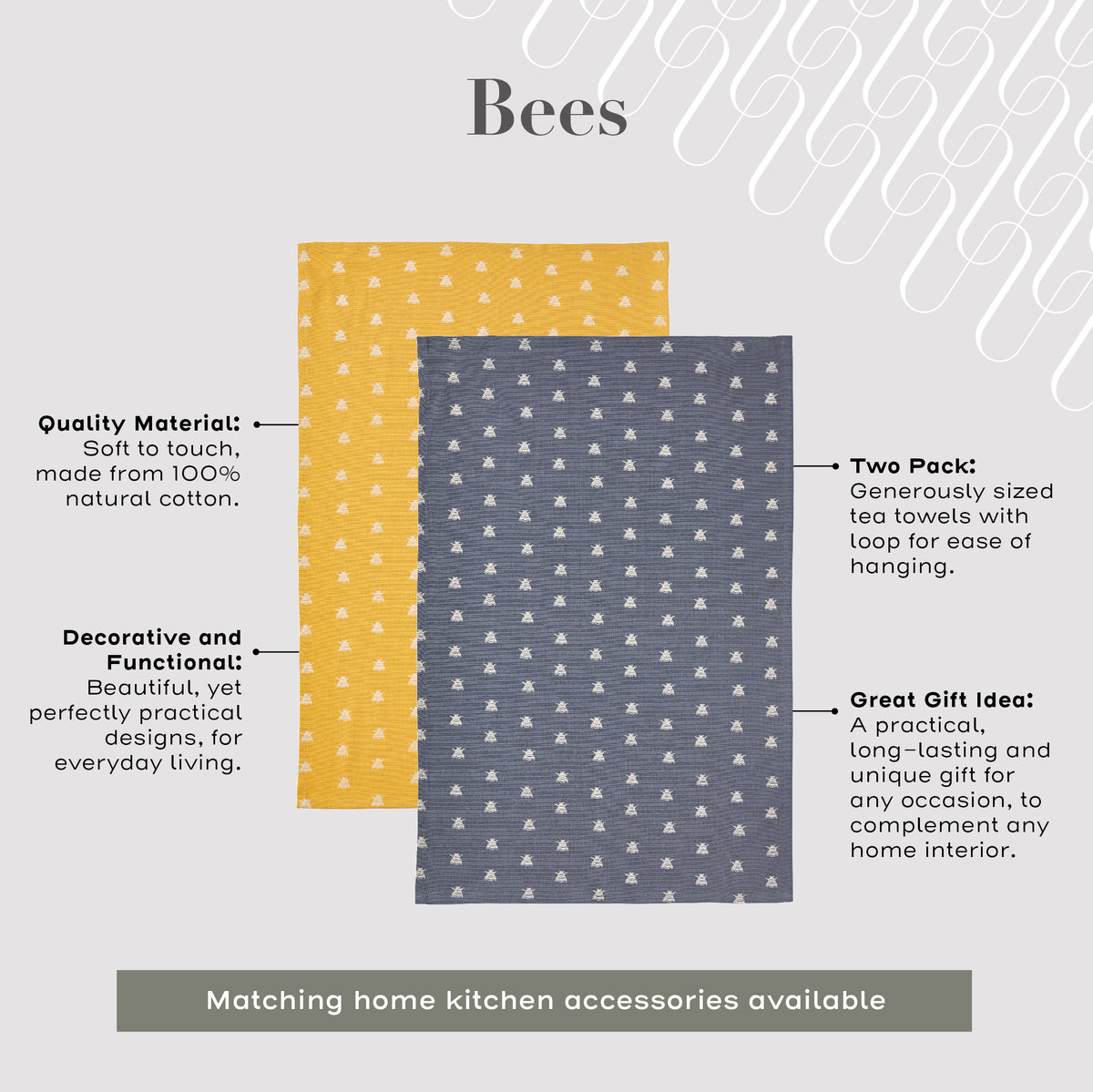 Bee Tea Towel – Oregon Tea Traders