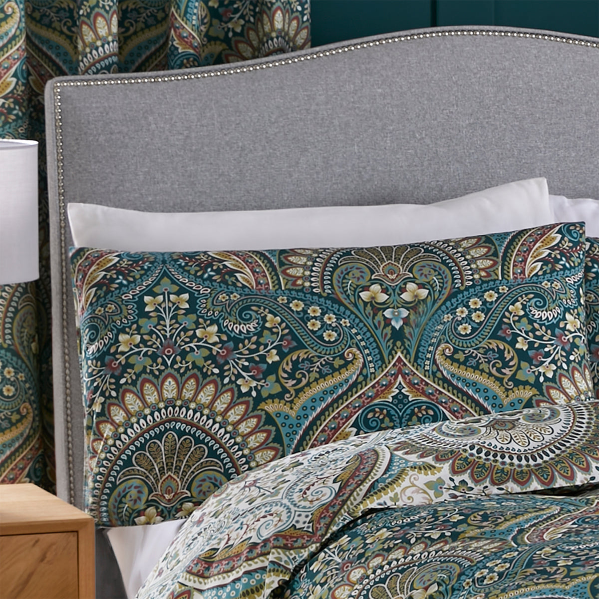 Chrysanthemum Duvet Cover Set by Dreams & Drapes Design in Green – Ulster  Weavers