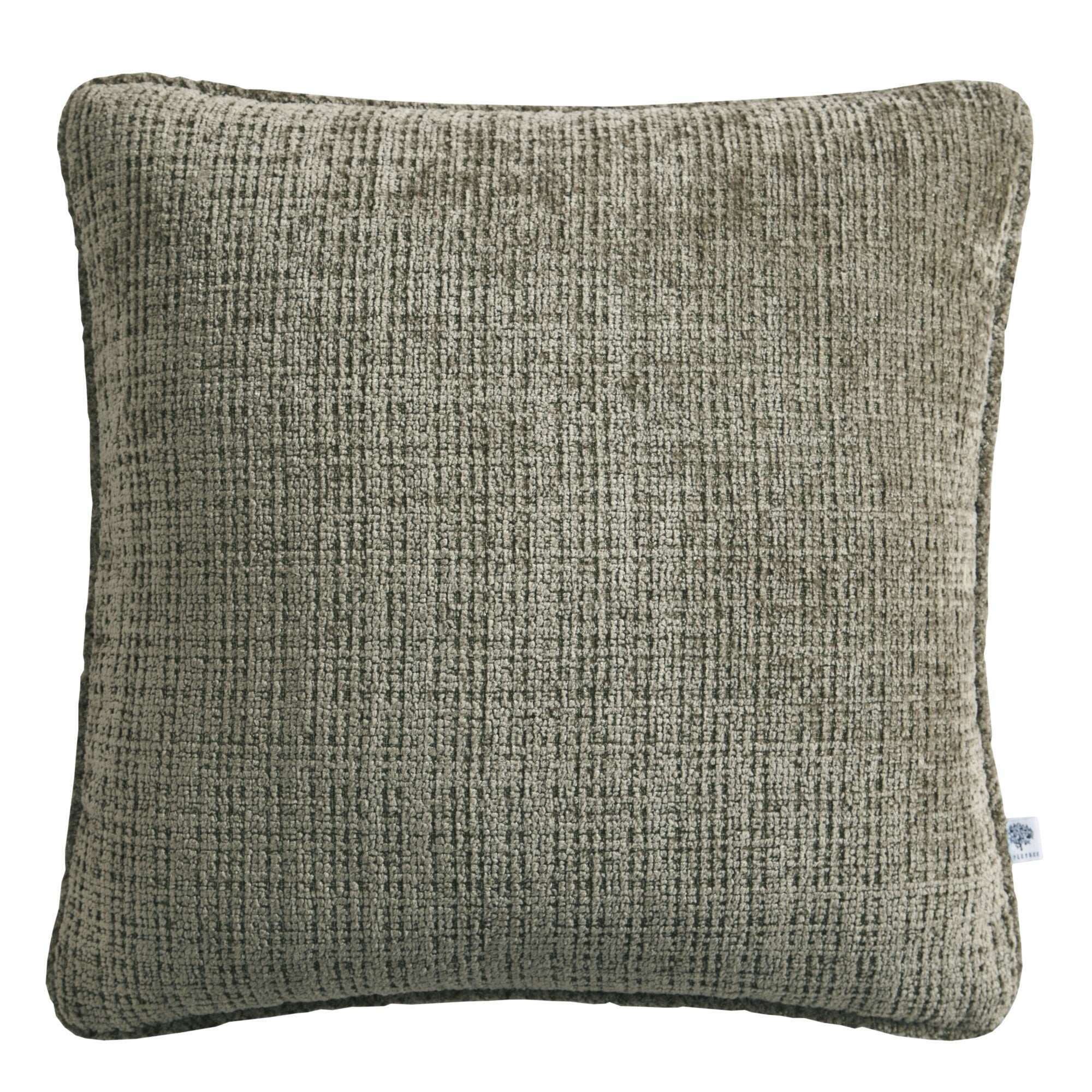 Alba Cushion by Appletree Loft in Green 43 x 43cm