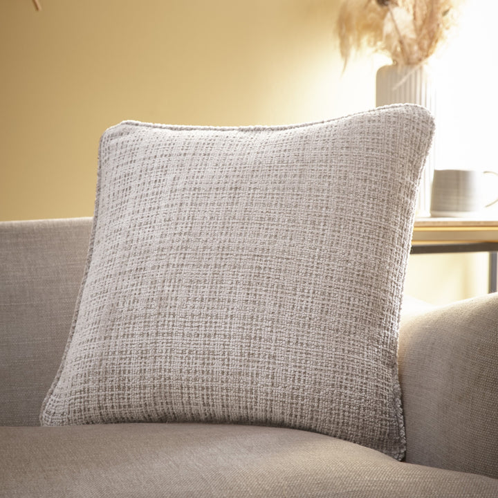 Alba Cushion by Appletree Loft in Natural 43 x 43cm