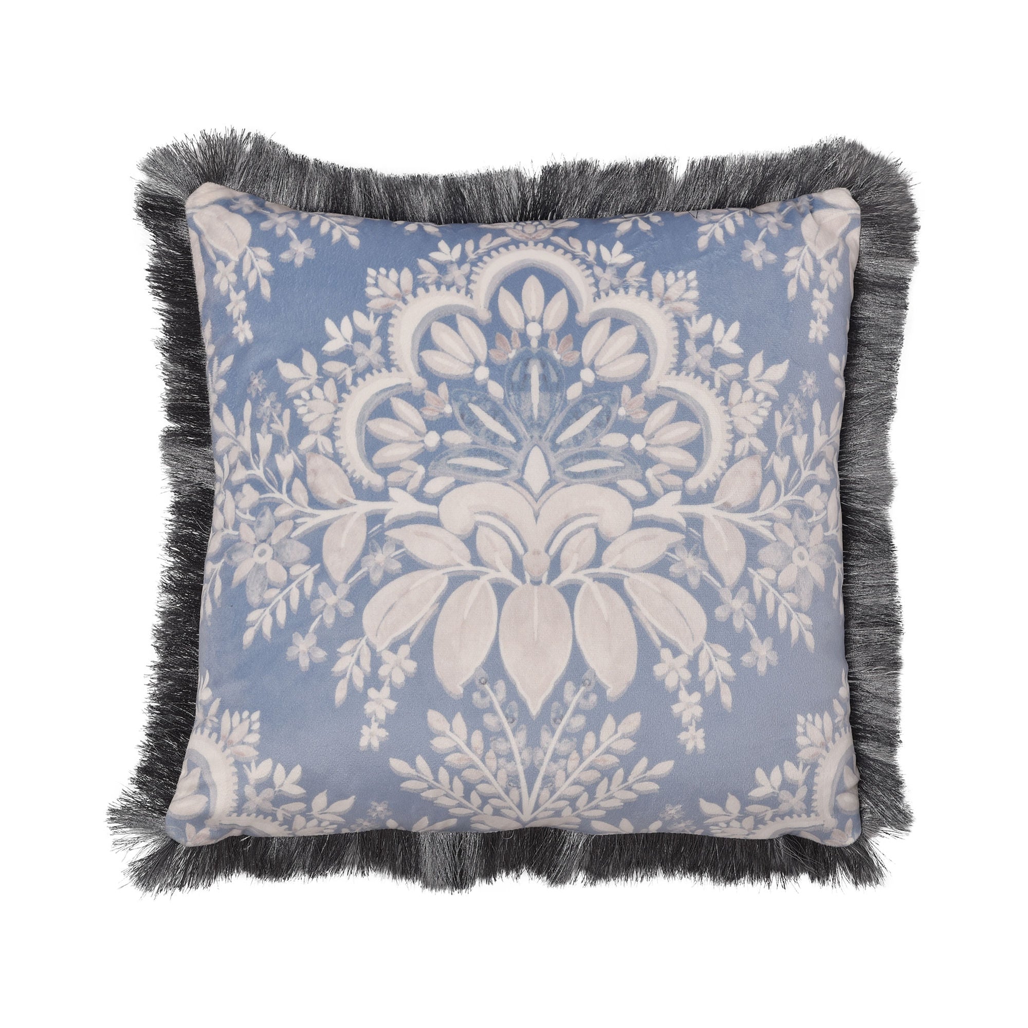 Alexia Cushion by Appletree Heritage in Blue 43 x 43cm - Cushion - Appletree Heritage