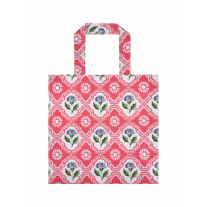 Ulster Weavers Boho Floral PVC Coated Tote Bag Small in Multi