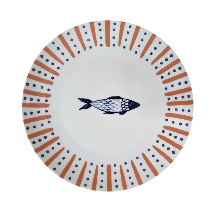 Ulster Weavers Catch of the Day Dinner Plate - Porcelain One Size in Multi