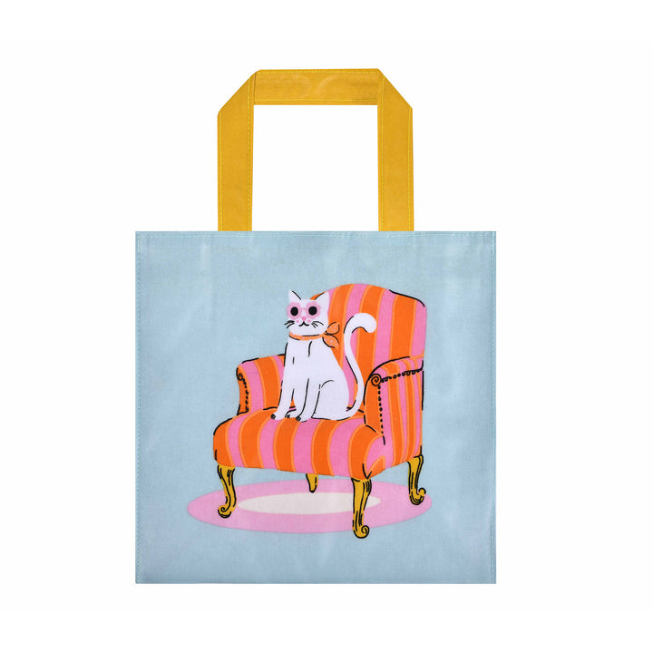 Ulster Weavers Cool Cats PVC Coated Tote Bag Small in Multi