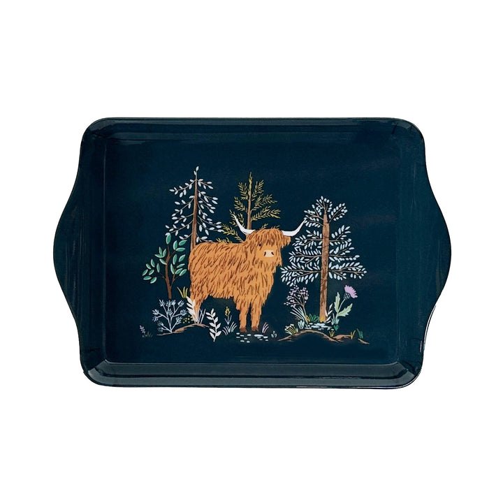 Ulster Weavers Connie the Cow Tray - Scatter One Size in Navy