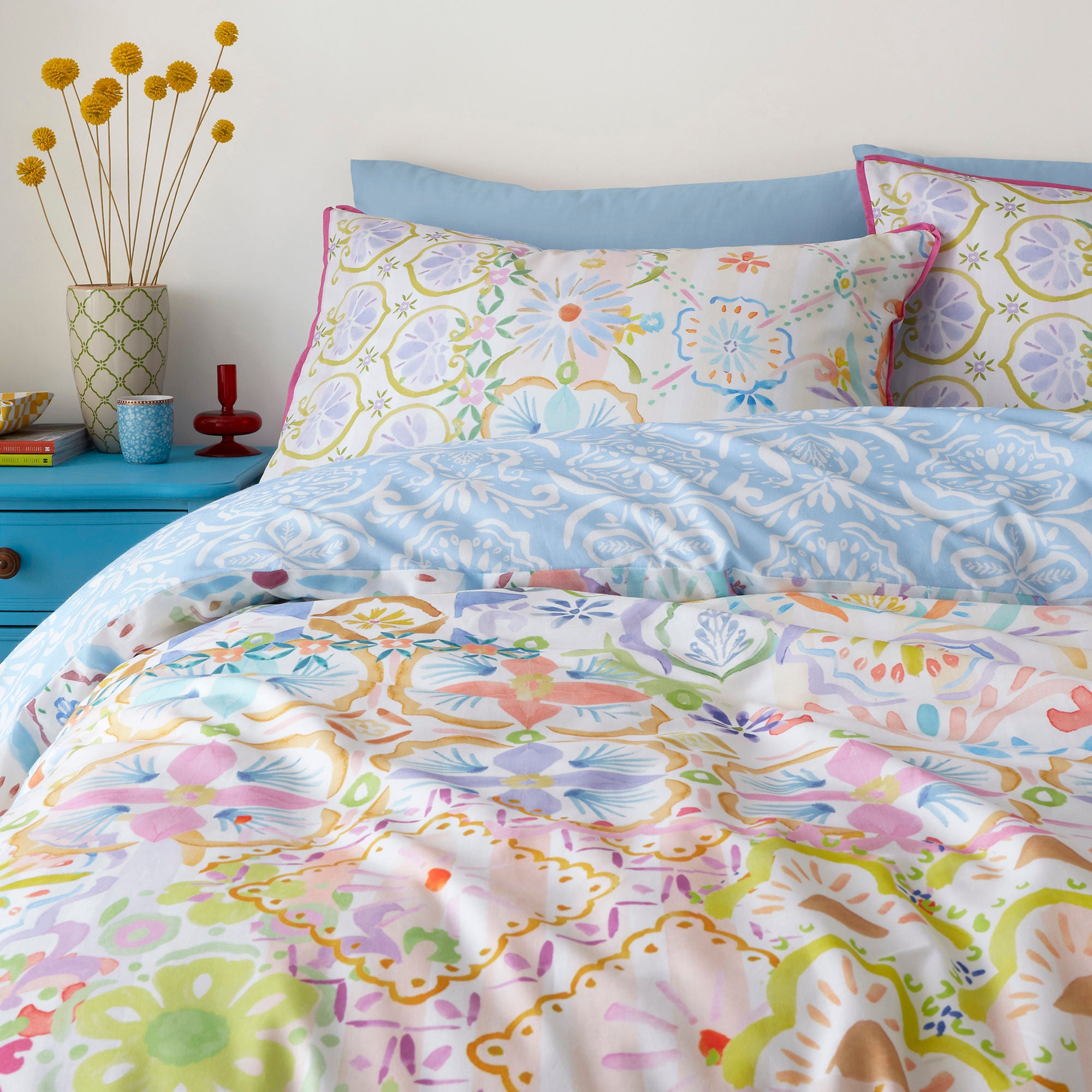 Casablanca Duvet Cover Set by Appletree Style in Multi - Duvet Cover Set - Appletree Style