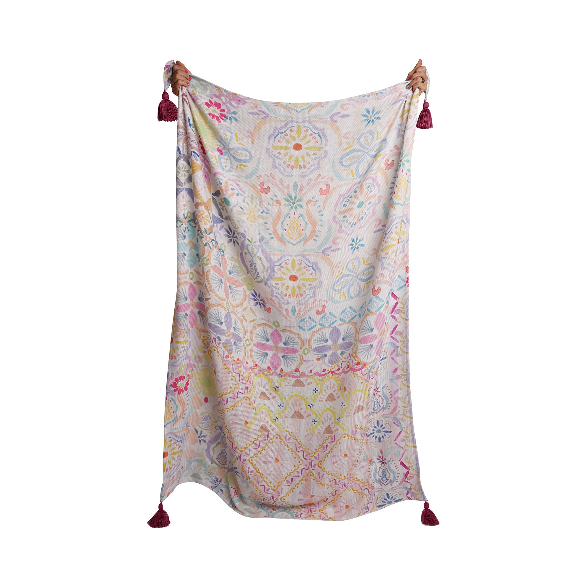 Casablanca Throw by Appletree Style in Multi 130 x 180cm - Throw - Appletree Style