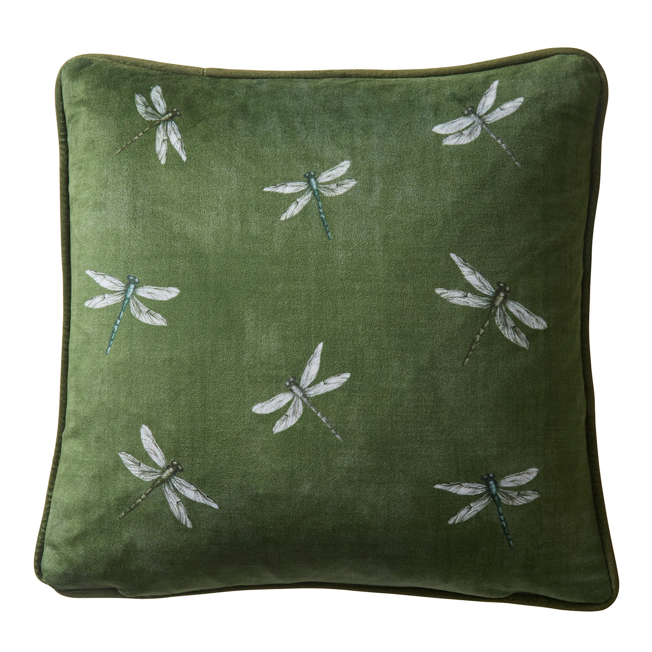 Fiorella Cushion by Appletree Heritage in Olive 43 x 43cm – Ulster Weavers