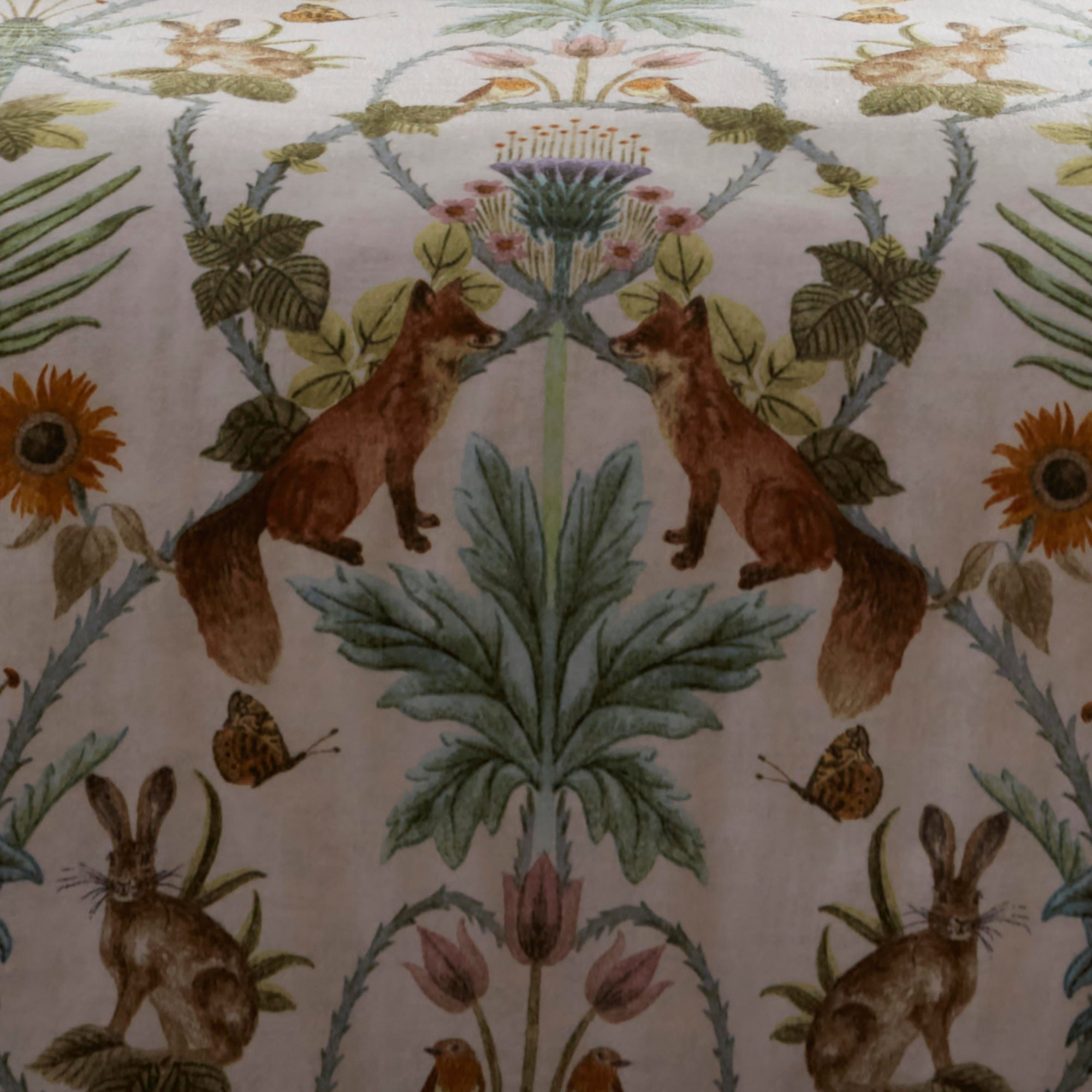 Foxdale Duvet Cover Set by Appletree Heritage in Natural - Duvet Cover Set - Appletree Heritage