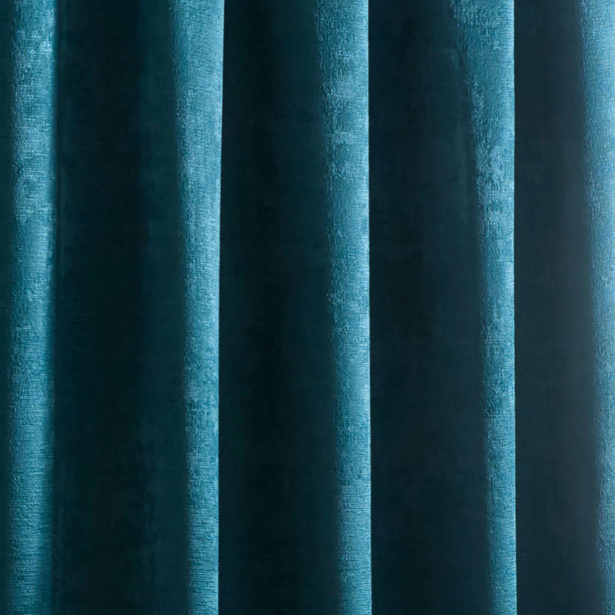 Galaxy Pair of Pencil Pleat Curtains by Fusion in Forest Green - Pair of Pencil Pleat Curtains - Fusion