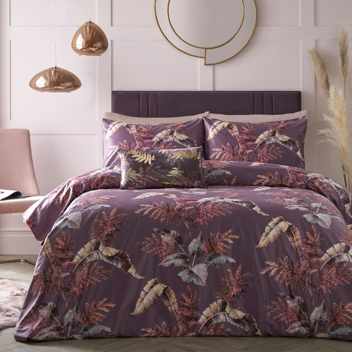 Mauve duvet deals cover