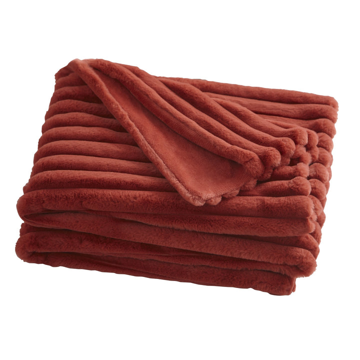 Morritz Bedspread by Appletree Hygge in Terracotta 130cm x 180cm