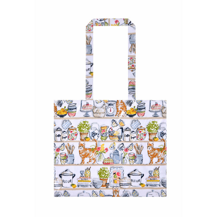 Ulster Weavers Pantry Cats PVC Coated Tote Bag Medium in Multi