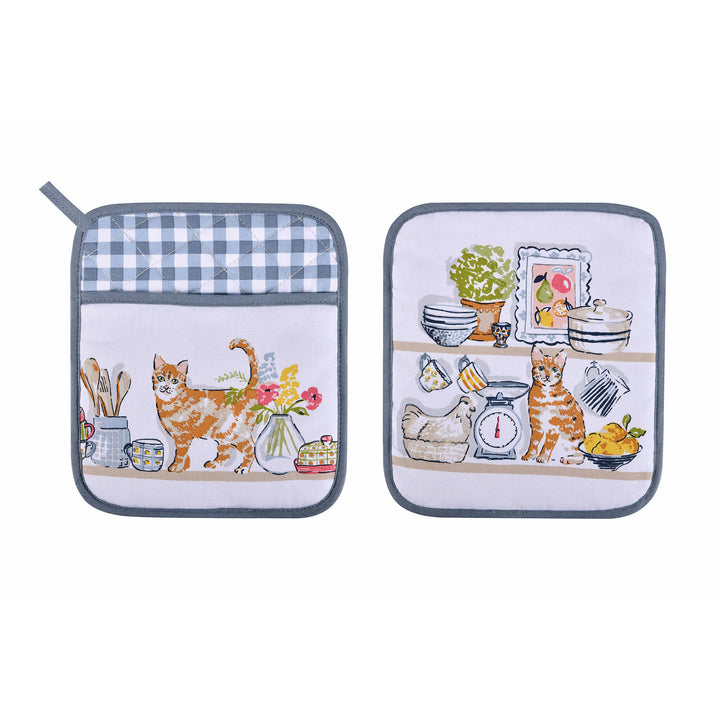 Ulster Weavers Pantry Cats Pot Mitt One Size in Multi