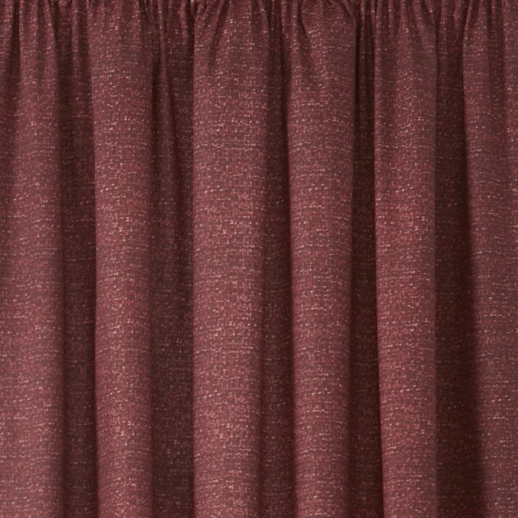 Pembrey Pair of Pencil Pleat Curtains With Tie-Backs by Dreams & Drapes in Red - Pair of Pencil Pleat Curtains With Tie-Backs - Dreams & Drapes Curtains