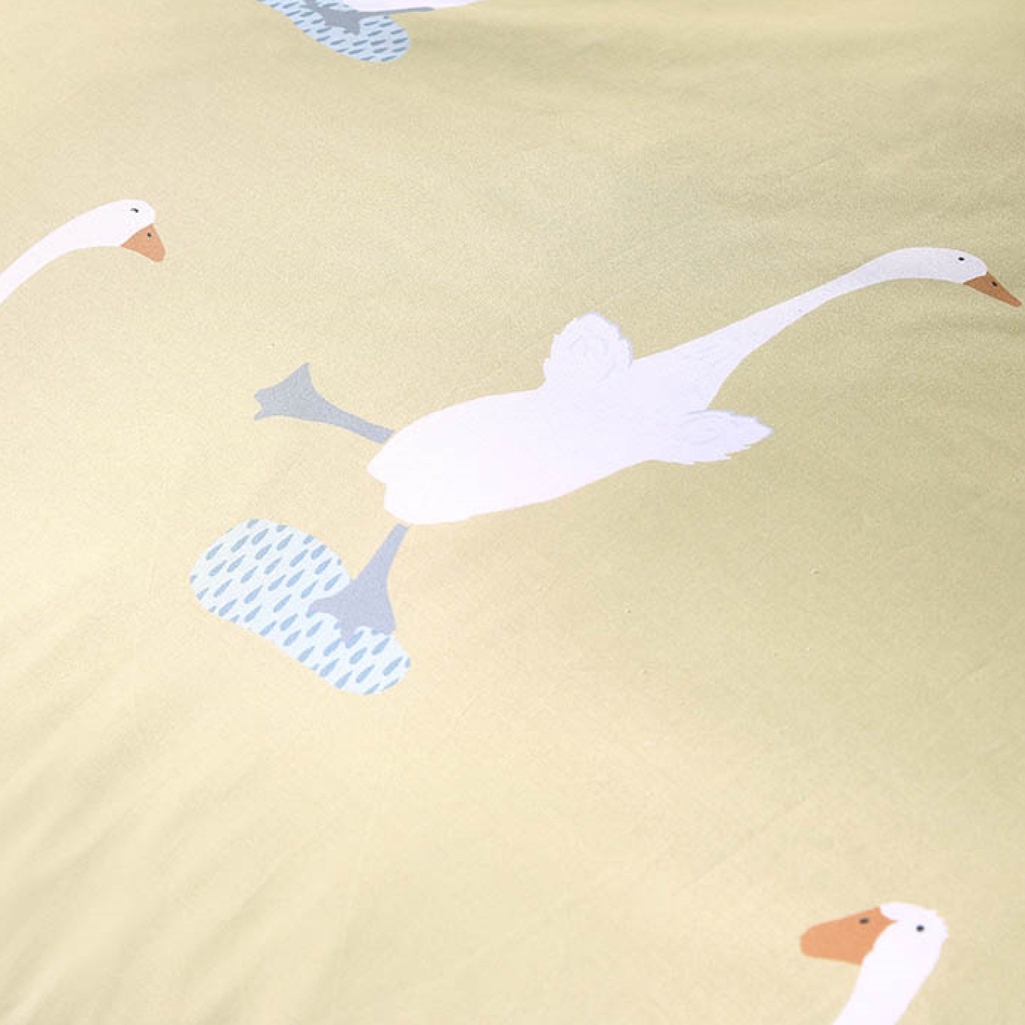 Puddles The Duck Duvet Cover Set by Fusion in Yellow - Duvet Cover Set - Fusion