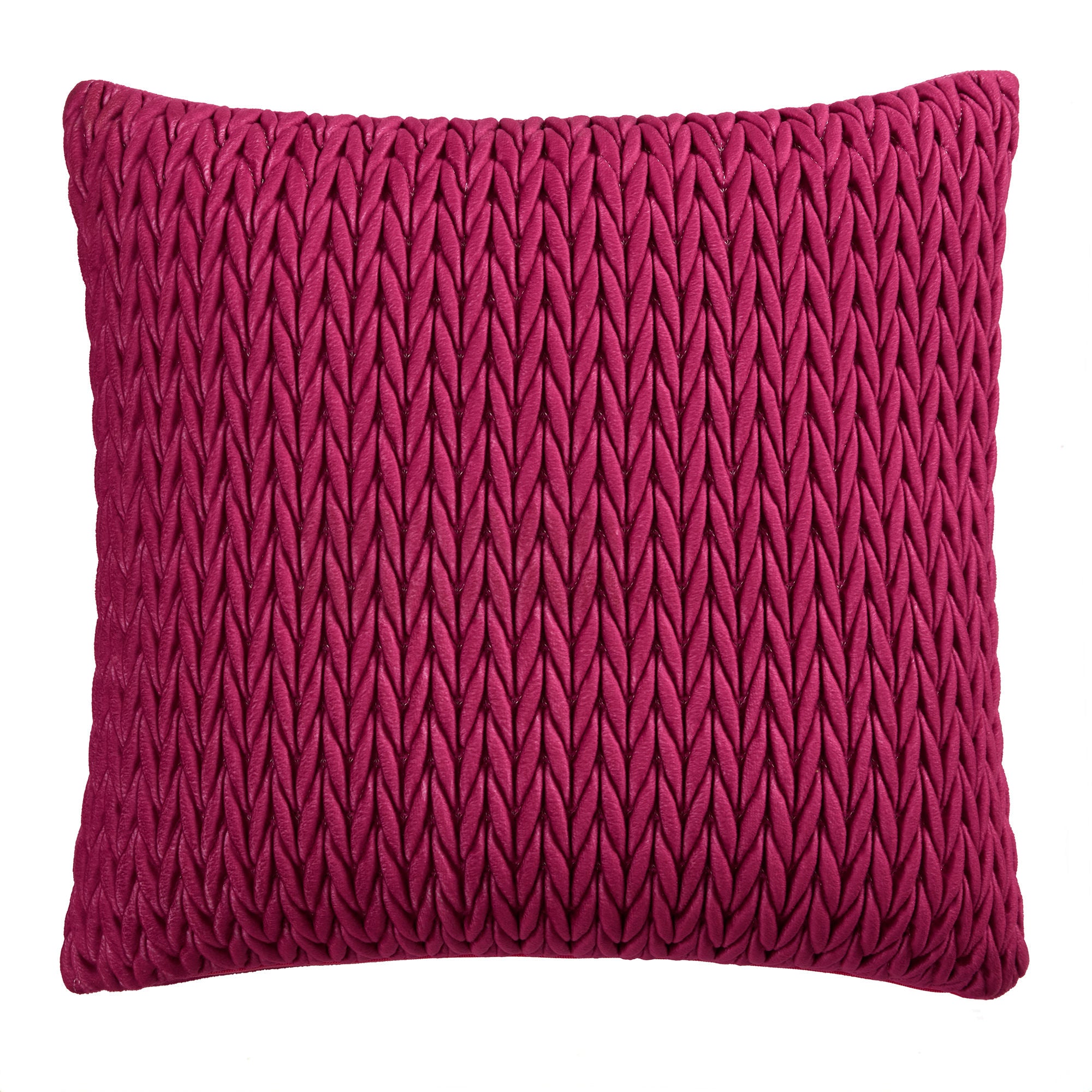 Amory Cushion by Laurence Llewelyn-Bowen in Fuchsia 43 x 43cm