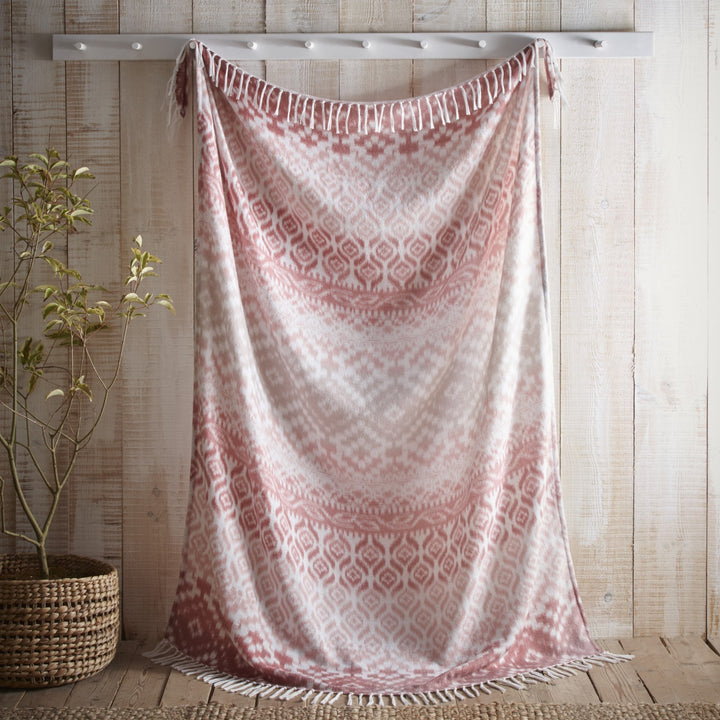 Sakari Bedspread by Appletree Hygge in Terracotta 130cm x 180cm