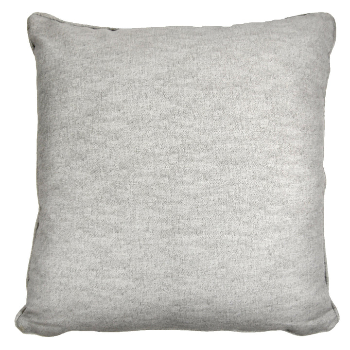 Sorbonne Cushion by Fusion in Silver 43 x 43cm - Cushion - Fusion