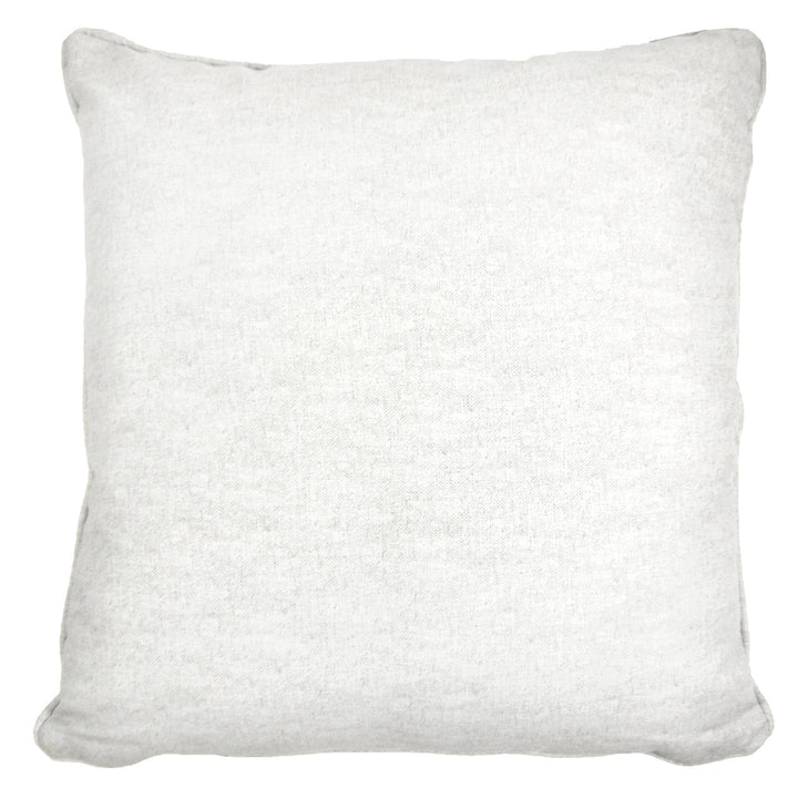 Sorbonne Cushion by Fusion in White 43 x 43cm - Cushion - Fusion