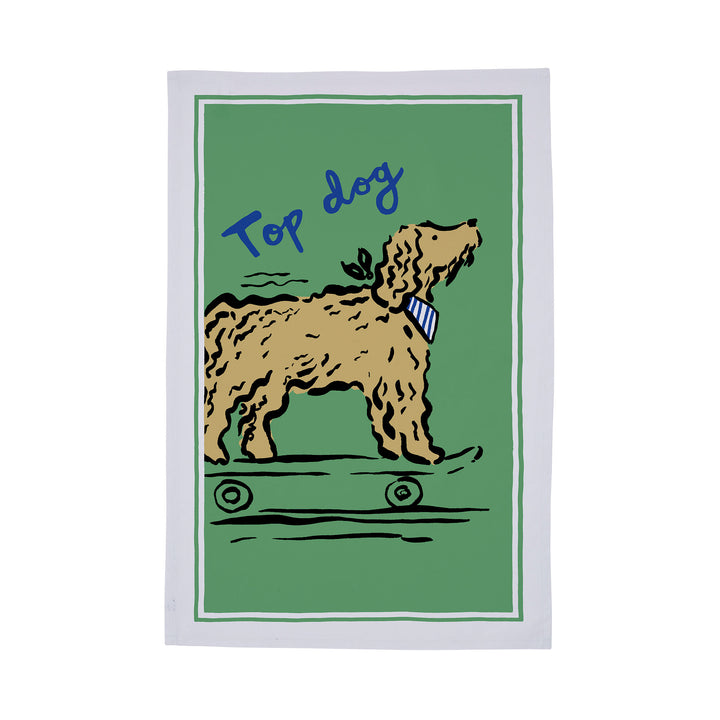 Ulster Weavers Top Dog Tea Towel - Cotton One Size in Multi