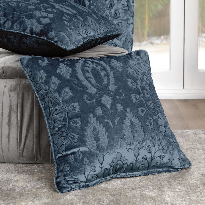 Trinity Cushion by Curtina in Blue 43 x 43cm - Cushion - Curtina