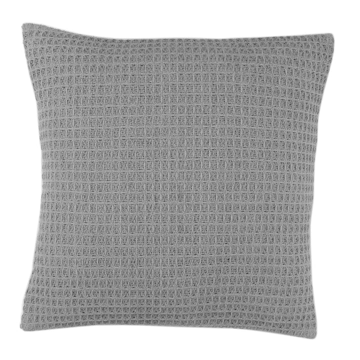 Bruges Cushion by Appletree Loft in Silver 43 x 43cm - Cushion - Appletree Loft