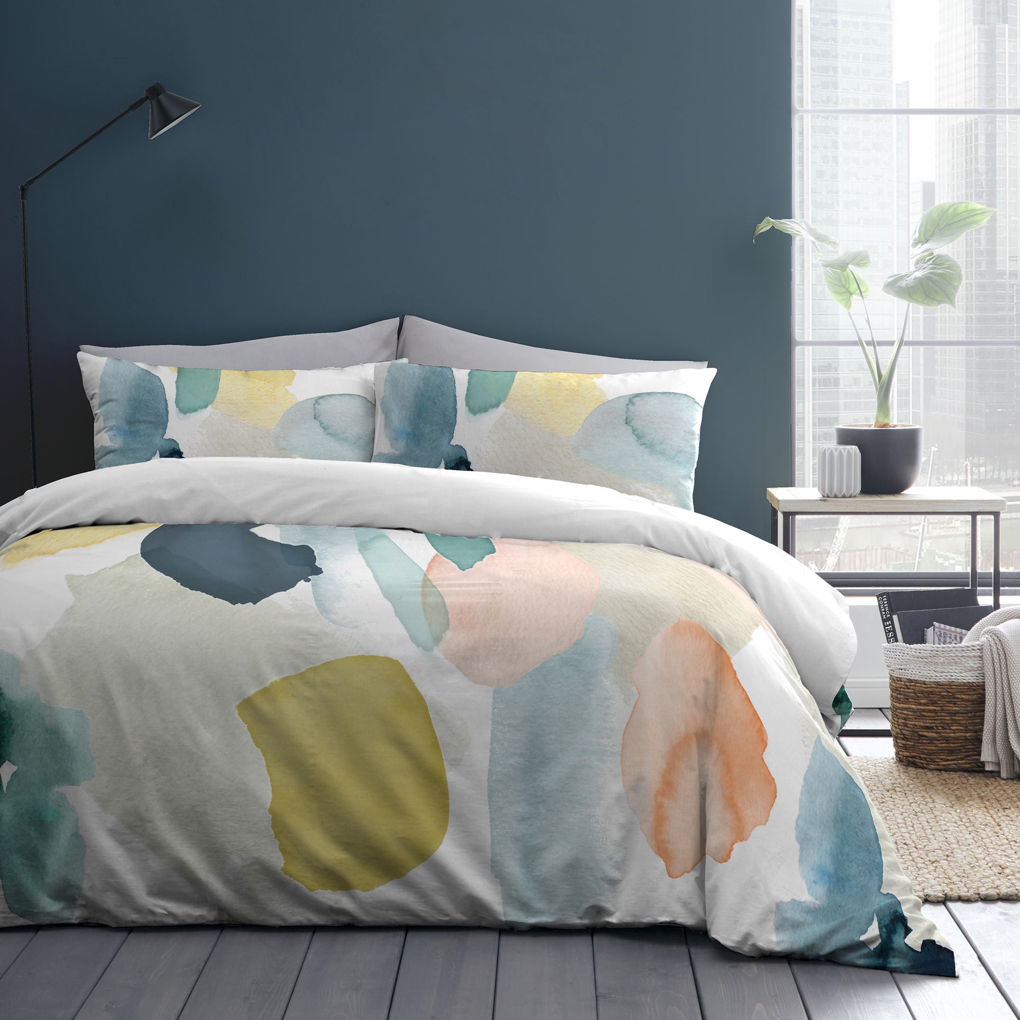 Solice Duvet Cover Set by Appletree Style in Multicolour - Duvet Cover Set - Appletree Style