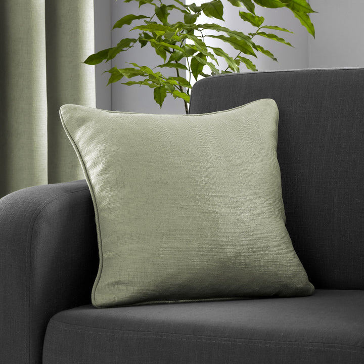 Strata Cushion by Fusion in Green 43 x 43cm - Cushion - Fusion