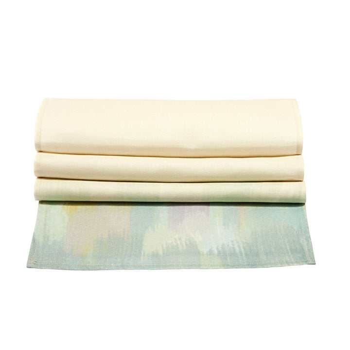 Ulster Weavers Table Runner Large- Murlough (100% Linen, Aqua) - Table Runners - Ulster Weavers